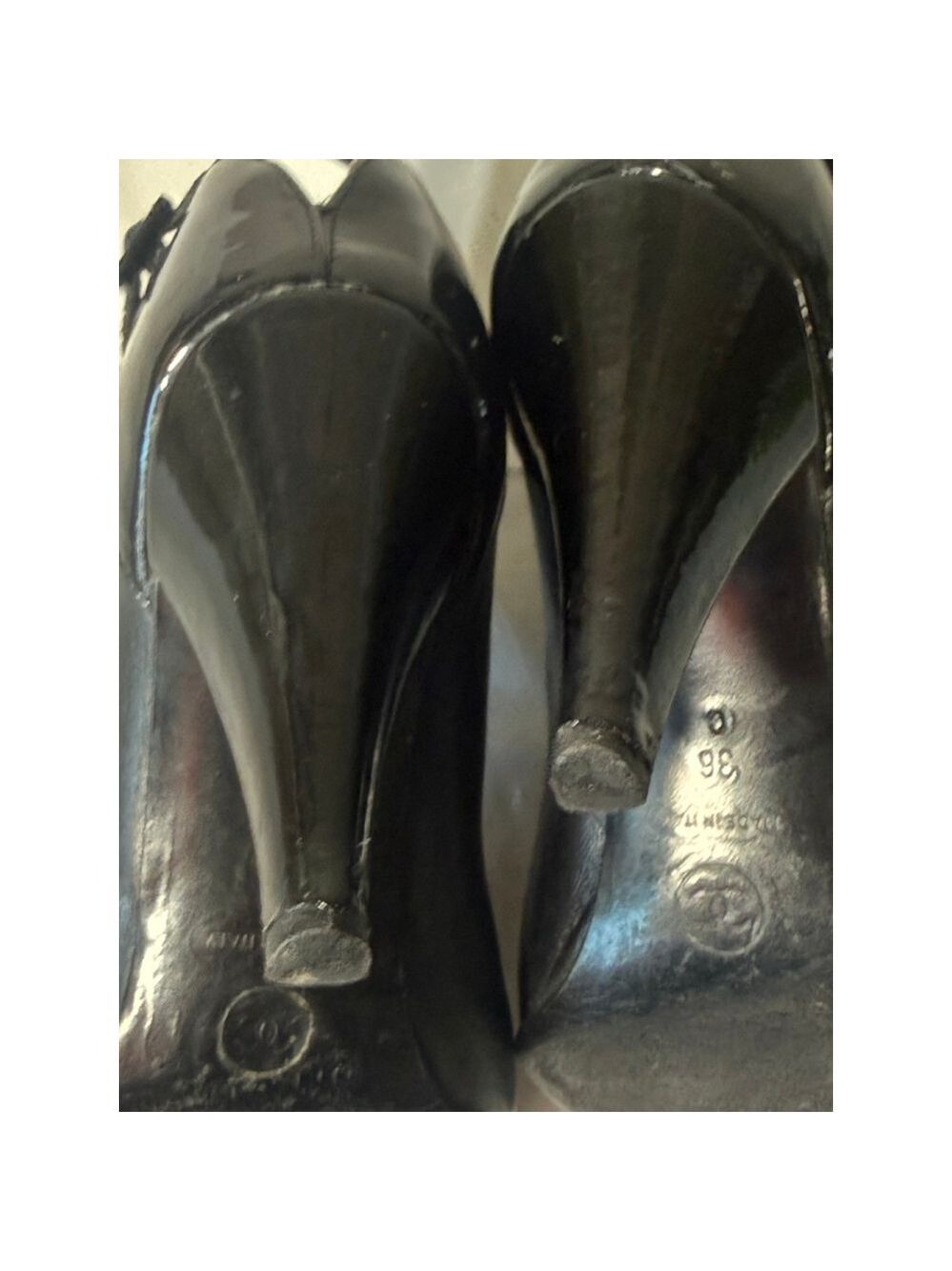 CHANEL Boots Leather Authentic size 6 - Picture 7 of 16